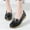 Black, variant on Puawkoer Womens Comfort Walking Flat Comfortable Flat Dress Shoes for Women Loafer on Leather Flat Shoes for Women Size 12 Wide Loafer Comfortable Flat Shoes Outdoor Driv