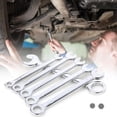 thumbnail image 5 of 10pcs Mini Metric Wrench Set, Open and Box End Ignition Wrench Set Small Combination Wrench Sets Dual-purpose Spanner Tool 4mm-11mm, 5 of 5