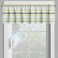 thumbnail image 4 of Ambesonne Green and Brown Valance & Curtain, Lace Pattern, 55"x36", Yellow Green Mint Green, 4 of 6