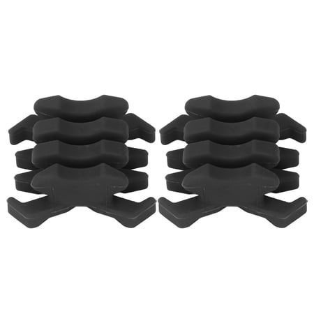 Suodoka Rubber Archery Bow Limbs Vibration Damper Dampener Crab Shaped Stabilizer For Split Limb Compound Bows Black 2.36 inches / 6 cm 2.18 oz / 62 g Professional Target Shooting Accessories