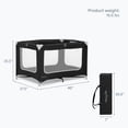 thumbnail image 2 of Dream On Me Zodiak Portable Playard with Carry Bag & Shoulder Strap, Black, 2 of 13
