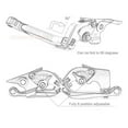thumbnail image 3 of For Honda CBR900RR Clutch Brake Lever Kit, 3 of 4