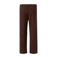 thumbnail image 6 of Hauaitttt Women's Corduroy Pants Barrel Mid Rise Elastic Waist Cord Pants Casual Wide Leg Baggy Trouser with Pockets Casual Pants for Women plus Size with Pockets Business Casual Pants for Women Size, 6 of 6