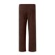 thumbnail image 4 of Pantalones de pana con cintura elástica de altura media para mujer: pierna ancha, trabillas para cinturón, pantalones informales para el día a día., 4 of 4