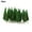 Light Green, variant on 10pcs Pine Trees Model Trees 65mm 3 Different Greens - Suitable for N / OO Gauge