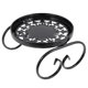 thumbnail image 1 of Iron Art Flower Pot Stand Durable Decorative Plant Support Rack for Home, Office & Garden Modern Design Flowerpot Holder, 1 of 5