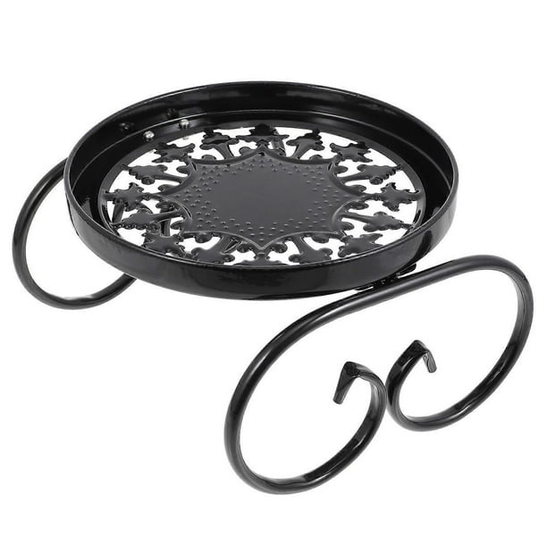 Iron Art Flower Pot Stand Durable Decorative Plant Support Rack for Home, Office & Garden Modern Design Flowerpot Holder