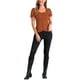 thumbnail image 2 of CAMISA VICTORIANA INSPIRE CHIC PARA MUJER CON ESCOTE CORAZÓN Y MANGAS ABULLONADAS, BLUSA GÓTICA CON LACITOS PARA HALLOWEEN TALLA M CARAMELO, 2 of 5