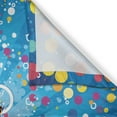 thumbnail image 3 of Ambesonne Mardi Gras Kitchen Curtains, Colorful Dots Swirls, 55"x39", Multicolor, 3 of 3