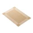 thumbnail image 4 of Mantel individual de PVC fácil de limpiar, 30 cm x 45 cm, resistente al calor, antideslizante, elegante. Oro, 4 of 9