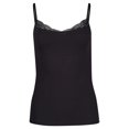 thumbnail image 1 of SKINY Chaleco mujer - top espagueti, algodón clásico, encaje, algodón stretch Negro 2XL (XX-Large), 1 of 5