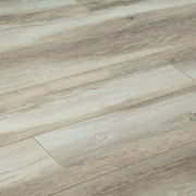 Angle View: Lamton Laminate Flooring | 12mm | Water Resistant | AC3 | Gray | 7.7in. x 48in. | Sample
