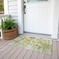 thumbnail image 6 of Addison Rugs Chantille Indoor/Outdoor Transitional Floral Sage Washable Rectangle Rug, 1'8" x 2'6", 6 of 6