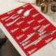 thumbnail image 4 of Christmas Table Mats Set of 4 Holiday Placemats Festive Dining Decor for Kitchen Table Runner Seasonal Party Dinnerware Protective Heat Resistant, 4 of 6