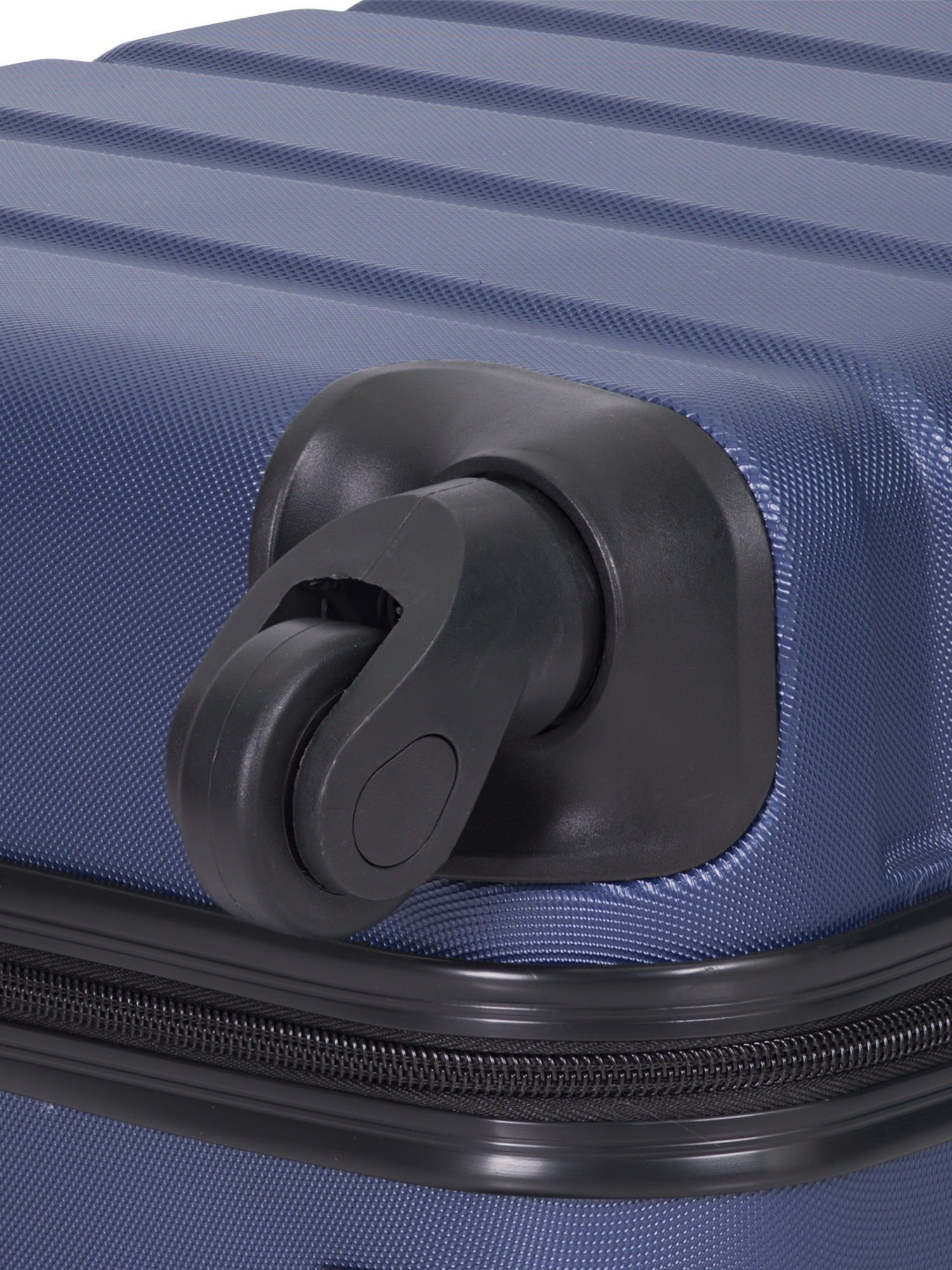 Wrangler 20” Carry-On Rolling Hard side Spinner Luggage - Navy - image 3 of 7