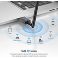 thumbnail image 5 of EDUP HOME AC1300M USB 3.0 WiFi Adapter with 5dBi Dual Band 2.4G/5.8Ghz Antenna Compatible with Windows 11/10/ 7/8 /8.1 /XP,Mac OS X 10.6-10.15, 5 of 7