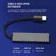 thumbnail image 3 of Hub USB TFixol Gris Plata, 3 of 8