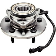 Detroit Axle - 4WD Front Wheel Bearing Hub for 1997-2000 Ford Expedition Lincoln Navigator, Wheel Bearing and Hub Assembly 1997 1998 1999 2000 Replacement