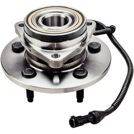 Detroit Axle - 4WD Front Wheel Bearing Hub for 1997-2000 Ford Expedition Lincoln Navigator, Wheel Bearing and Hub Assembly 1997 1998 1999 2000 Replacement