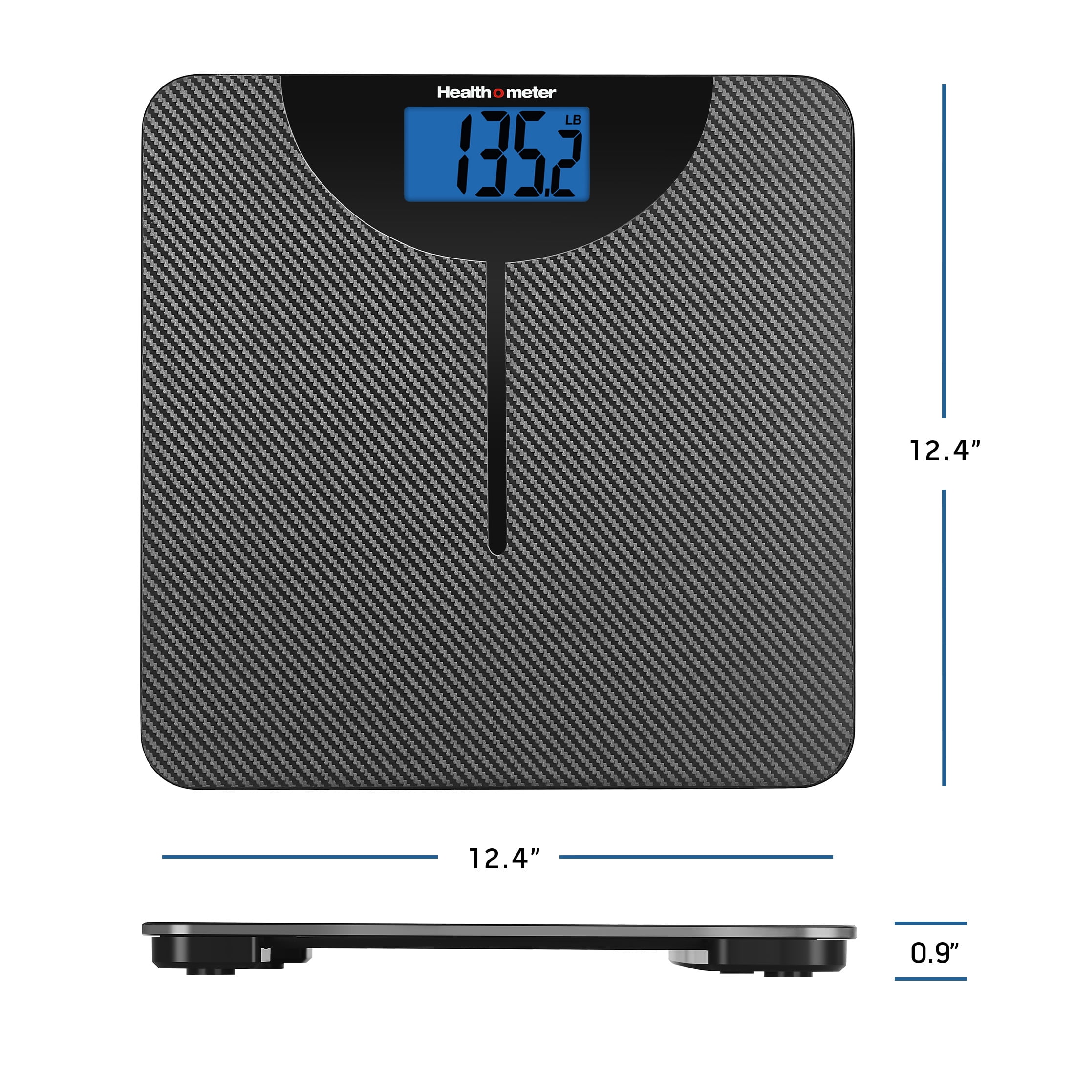 Health O Meter - Floor Scale Digital Audio Display 400 lbs.