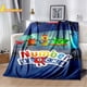 thumbnail image 5 of Manta de anime de moda N-Numberblocks-s, cálida y cómoda, sofá cama de franela, colcha para exteriores, regalo de cumpleaños para niños, 5 of 5