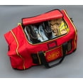 thumbnail image 3 of Lightning X Quad-Vent Firefighter Turnout Gear Bag - Top Load w/ Helmet Compartment, Mesh Vents & Maltese Cross - RED, 3 of 7