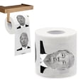 thumbnail image 4 of WDOplteas 6 Uds Novedad Donald Trump Beso Impreso Rollo Papel Higiénico Broma Servilleta, 4 of 6