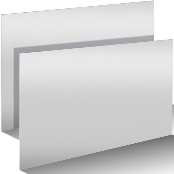 2 Pack 5052 Aluminum Sheet Metal 12" x 24" Aluminum Plate 1/8 (0.125'') Inch Thickness Rectangle Metal Panels for Industry Crafting Handcraft DIY Projects