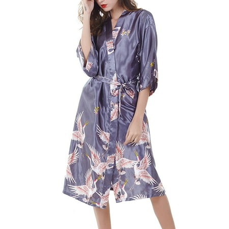 

Women Sense Nightdress Sleeping Skirt Lace Up Bathrobe Single Robe Sleepwear Chemise Lingeries Loungewear Ladies Nightwear