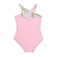thumbnail image 5 of GYRATEDREAM Girls One Piece Swimsuits Sleeveless Cross Back Swimsuits Beach Swimwear Bathing Suits for 6-8 Years, 5 of 5
