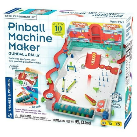 Thames & Kosmos Pinball Machine Maker - Gumball Rally New