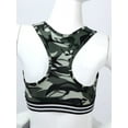 thumbnail image 7 of iiniim Big Girls 2PCS Sports Outfit Camouflage Printed Crop Top with Leggings Gymnastic, 7 of 7