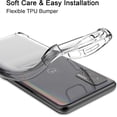thumbnail image 5 of Njjex for Moto G Stylus (2021) / G Play (2021) / G Power (2021) / G Pure（2021） Clear Case, Njjex for Moto G Stylus Crystal Clear Shock Absorption Technology Bumper Soft TPU Cover Case -Clear, 5 of 7
