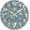 White-glitzy Sparkly Silver Glitter Bling, variant on Wall Clocks Glitzy Sparkly Silver Glitter Bling Battery Operated Silent Non-Ticking Clock Decorative for Home Kitchen Living Room Office (10 Inch)
