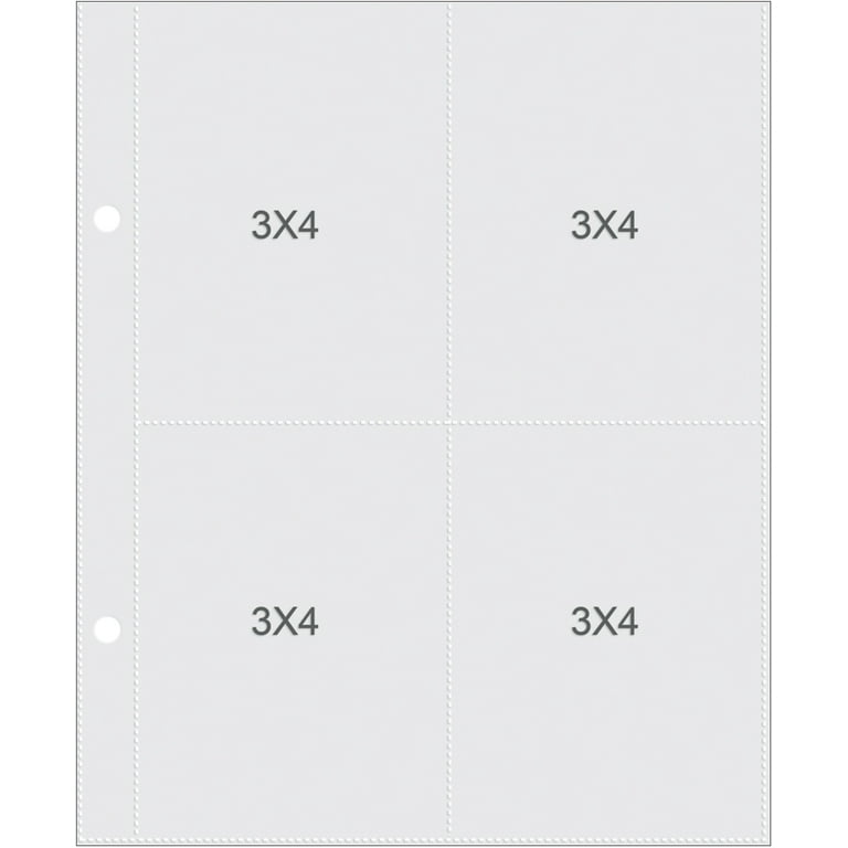 Simple Stories Sn@p! - (1) 6X8 Pocket Pages for 6X8 Binders 10/Pkg