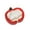 Red, variant on Piggy Soap Dish, Pink Resin Decorative Tray, 4.3-inch Cloud Shaped Holder for Bathroom Sink Vanity Organization & Elegant Housewarming Gift