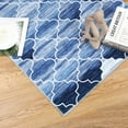thumbnail image 4 of HOMERRY Runner Rug 2' x 6' Washable Modern Moroccan Geometric Hallway Runner Carpet for Doorway Bedside, Navy, 4 of 6