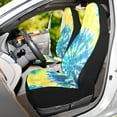 thumbnail image 6 of ALAZA Blue Tie-dye Car Seat Covers 2 PCs Universal Auto Front Seats Interior Protector, 6 of 7