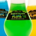 thumbnail image 3 of Super Cool Slime: Glow In The Dark Pack of 3 - Non-Toxic, 5oz Bottles In Blue Yellow & Green, Light Activated, Sensory Activity, Stress Reliever,  For Kids Teens & Adults, Ages 5+, 3 of 7