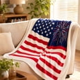 thumbnail image 4 of Independence Day Blanket Souvenir Blanket Decoration, 4 of 7