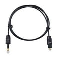thumbnail image 1 of Cable de audio óptico digital de 3,5 mm, cable de fibra óptica resistente, portátil, multiusos, fácil de usar para amplificador de TV doméstico. 200 centímetros, 1 of 10