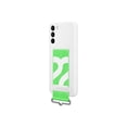 thumbnail image 1 of Samsung Silicone Cover with Strap for Samsung Galaxy S22+ (Plus) - White / Green, 1 of 6