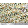 thumbnail image 2 of Soimoi Poly Georgette Fabric Floral,Bird & Animal Cartoon Print Sewing Fabric Yard 52 Inch Wide, 2 of 3