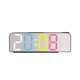 thumbnail image 1 of Reloj LED, relojes de escritorio digitales Temporizador multifuncional de rotación silenciosa para estudiantes mayores Restaurante de , Espejo multicolor perfecl Despertador de proyección, 1 of 5