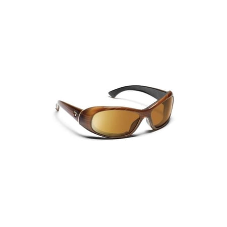 7eye Zephyr Sharp View Polarized Copper Sunglasses- Sandalwood - Small & Large