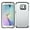 Silver/Black, variant on GSA Slim Case 2 Metallic Hybrid For Samsung Galaxy A6 Silver Black