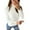 White, variant on Womens Sweaters Fall Sweaters for Women Women's Stylish Slim Fit Solid Color Crew Neck Button Down Pullover Sweater