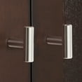 thumbnail image 3 of (2 pack) Better Homes & Gardens 1-9/16" (40 mm) Bar Knob, Satin Nickel, 2 Pack, 3 of 10