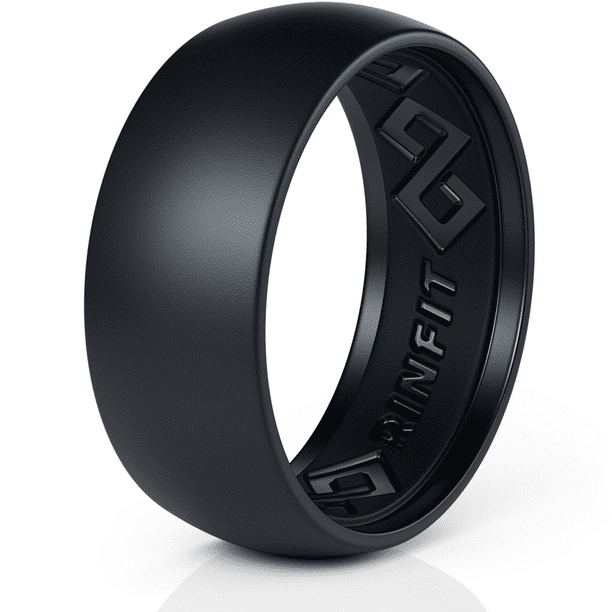Silicone Wedding Ring for Men by RINFIT Male Rubber Wedding Bands