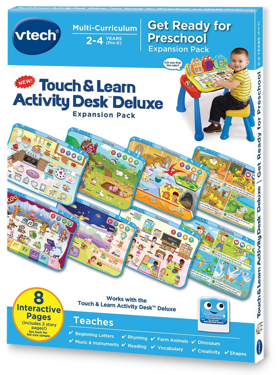 touch and learn desk